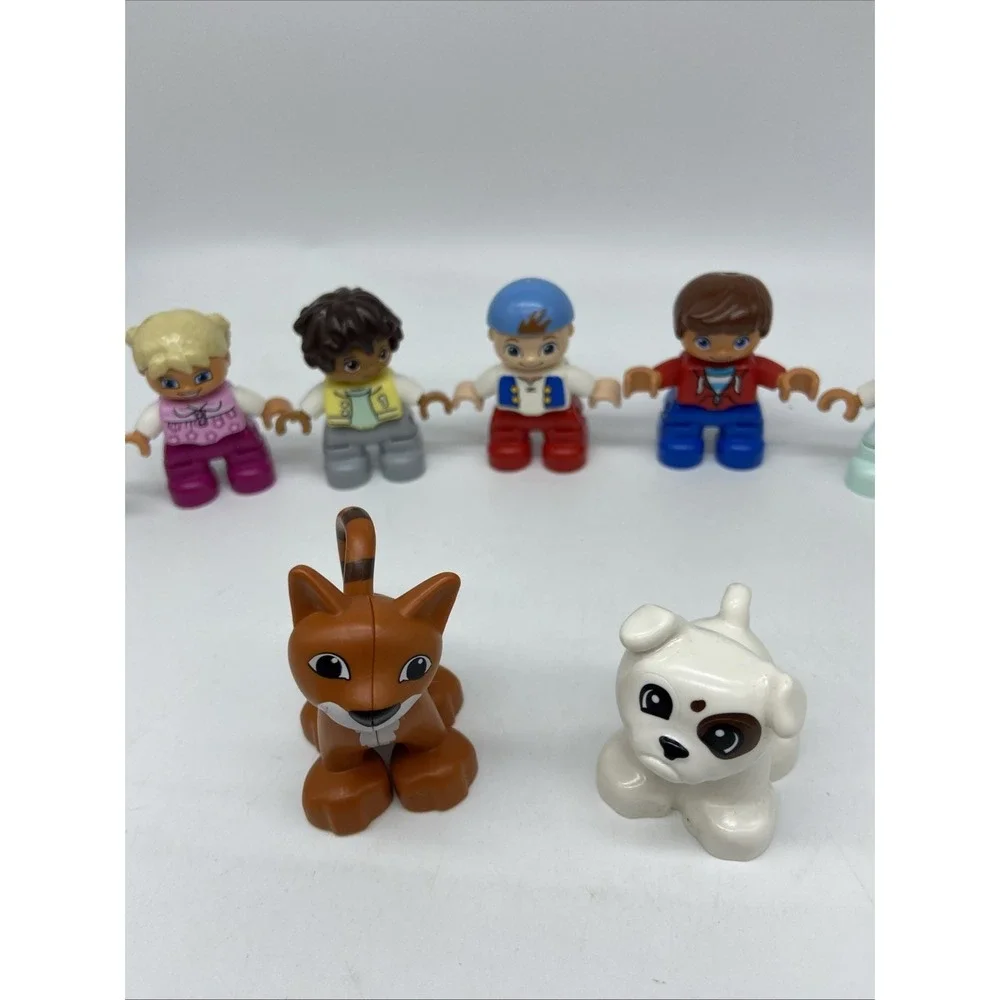 Duplo Lego Kid Figures (11) Dog Cat Boys Girls
